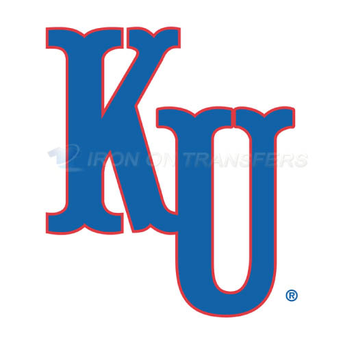 Kansas Jayhawks Logo T-shirts Iron On Transfers N4706 - Click Image to Close